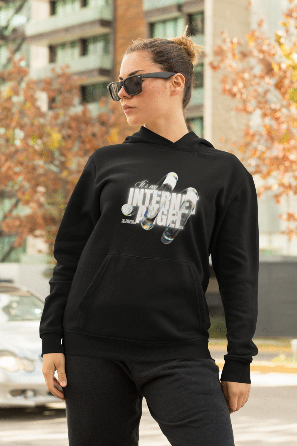 INTERNET ANGEL Hoodie – Edgy Urban Wear