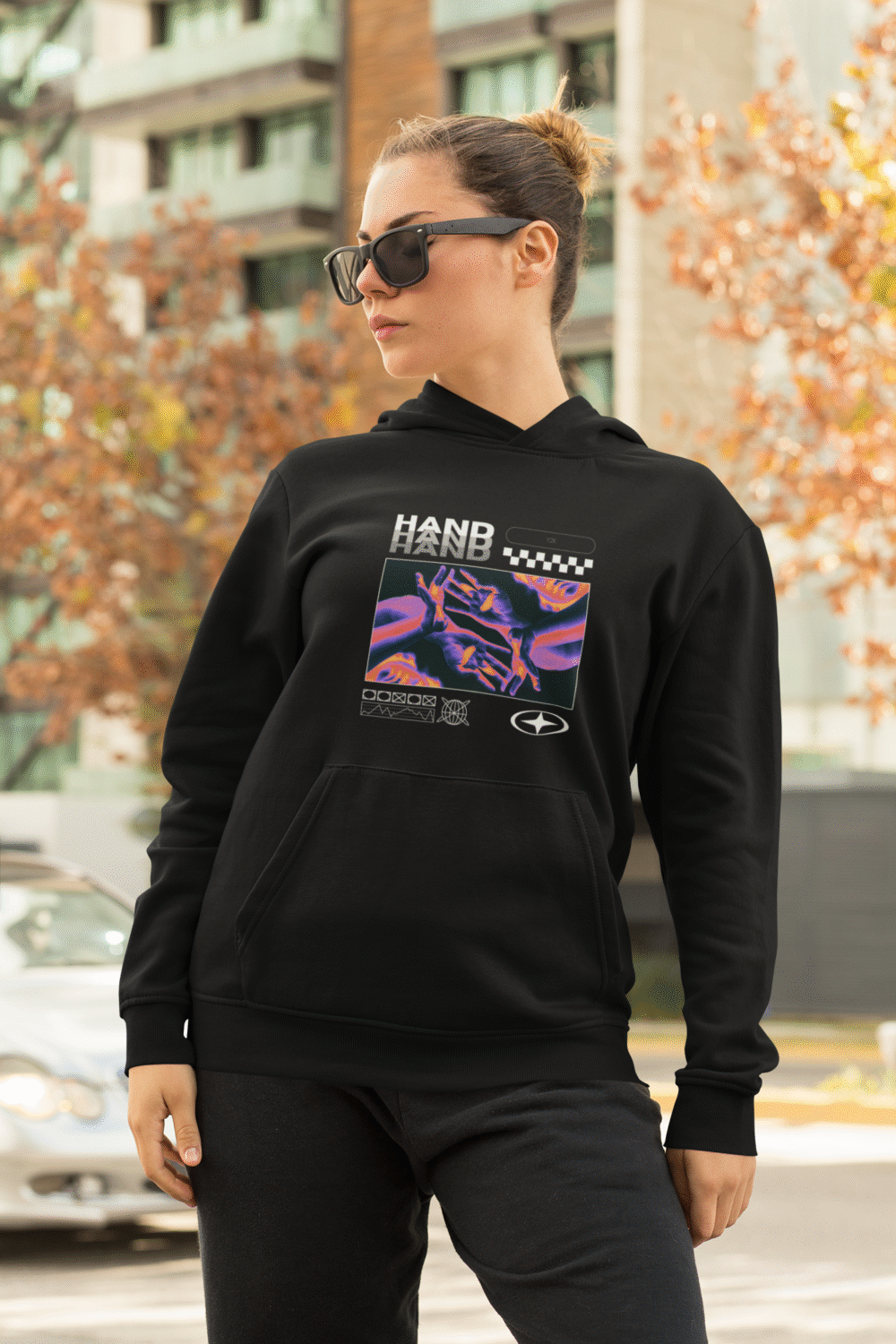 Hand Hand Hoodie - Vibrant Urban Streetwear