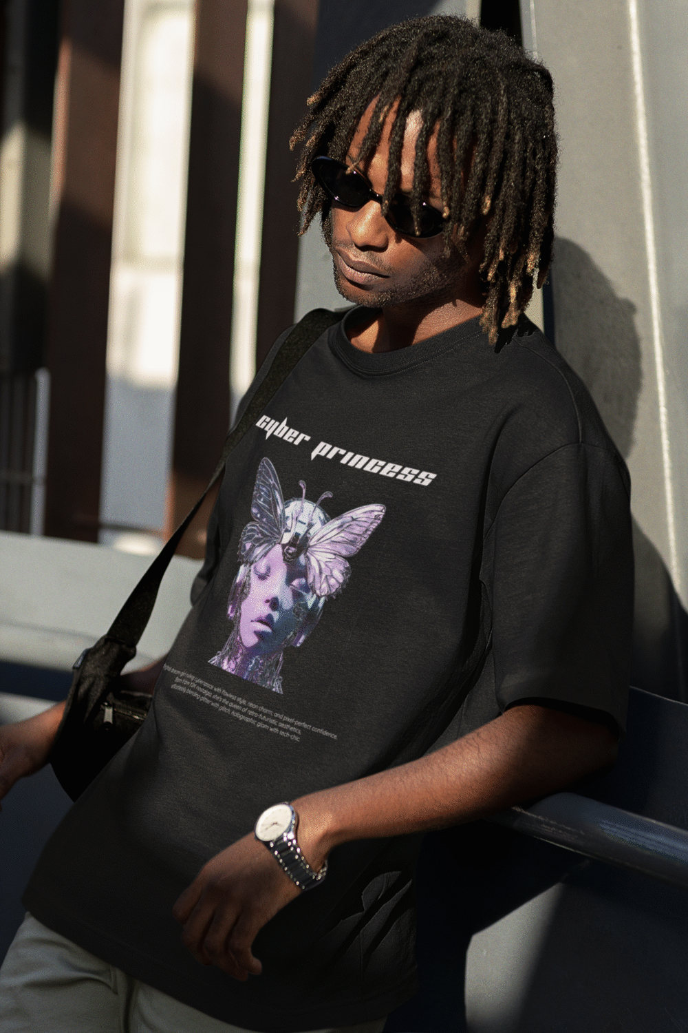 Cyber Princess T-Shirt – Butterfly Crown