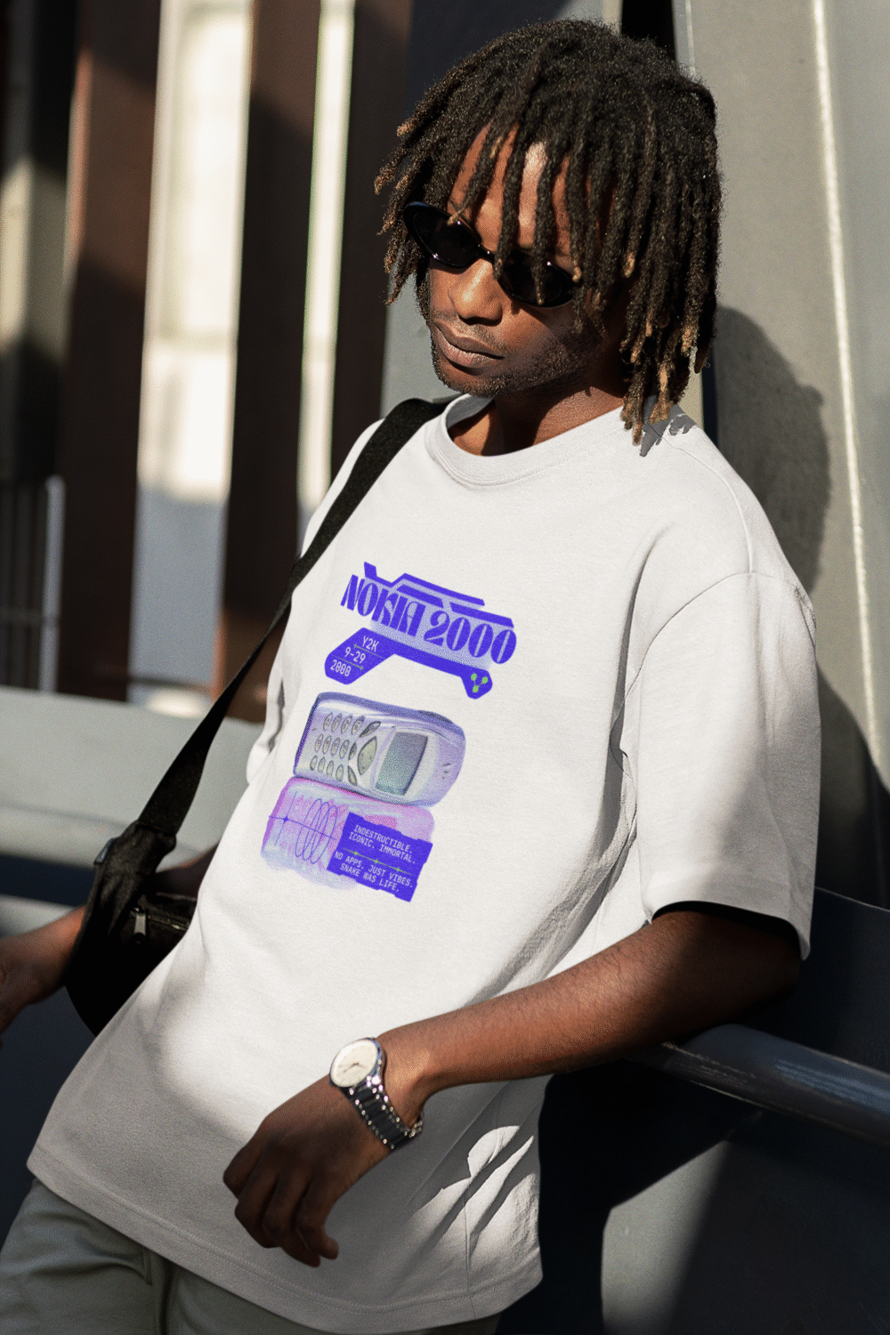 Nokia Retro Mobile Phone Tee - Tech Nostalgia