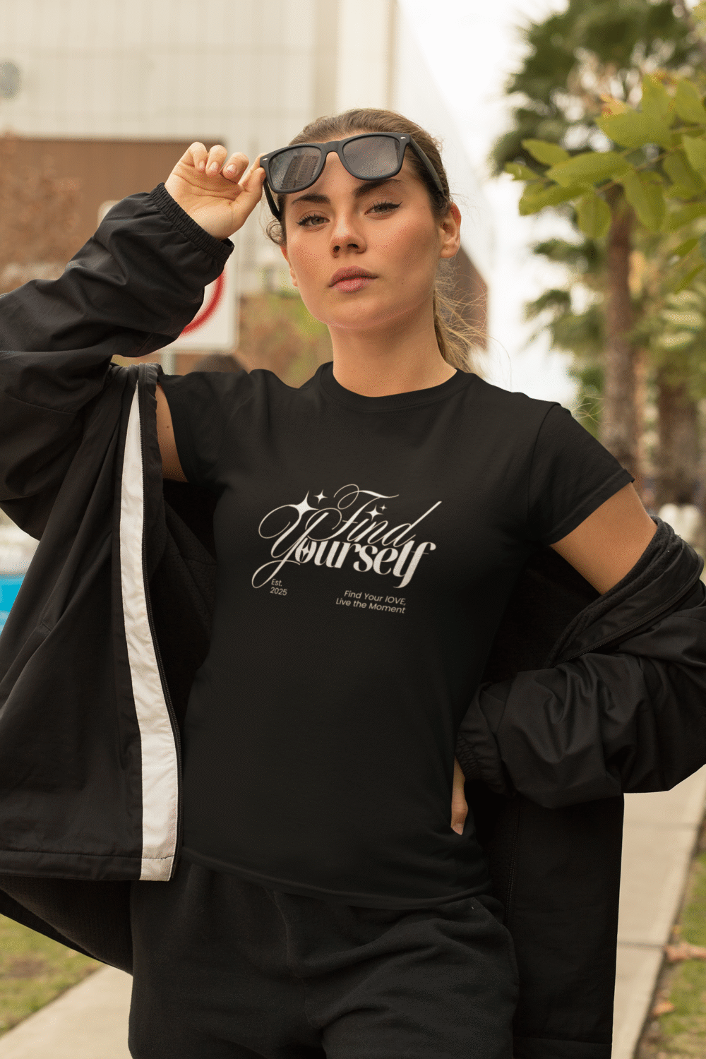 Find Yourself T-Shirt, Empowering Street Style